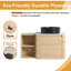 Ensemble de meuble-lavabo simple 36 po avec lavabo en céramique et tablettes de rangement Greythor, ensemble de meuble-lavabo simple 36 po avec plateau en pierre reconstituée-1347676910-1355664483