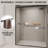 72''H Double Sliding Shower Door-115203702