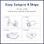 Rebrilliant Medium = Side, Back & Stomach Sleepers Copper Infused Infused Memory Foam Mattress-538389394-538389401