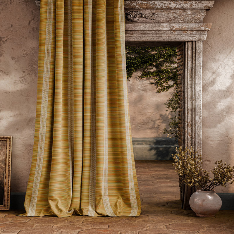 Bellagio Stripe, Sandstone/Russet