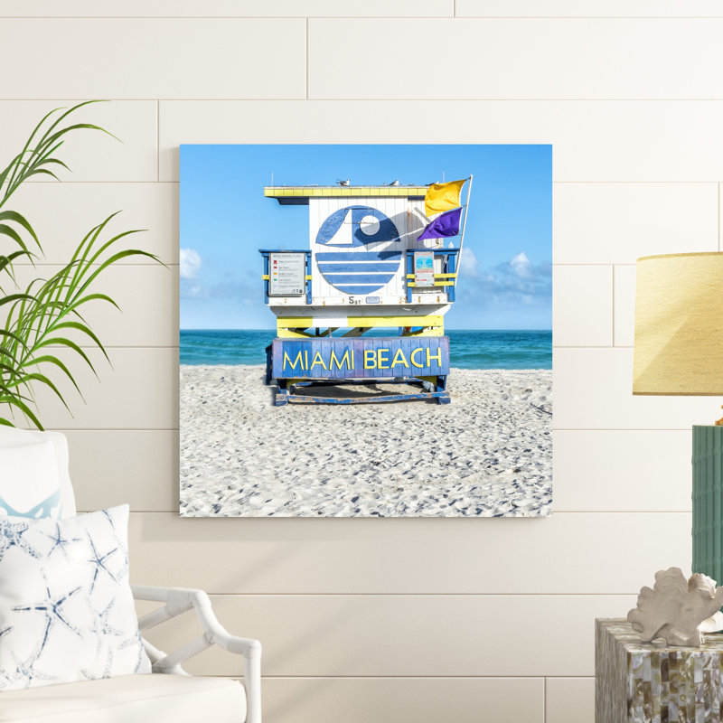 Miami Beach II, H 36 po x l 36 po x P 1,25 po