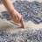 Distressed Medallion Cushioned Anti Fatigue Standing Kitchen Mat-1725227349