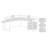 Tremont Row L Desk Mystic Oak-107648370