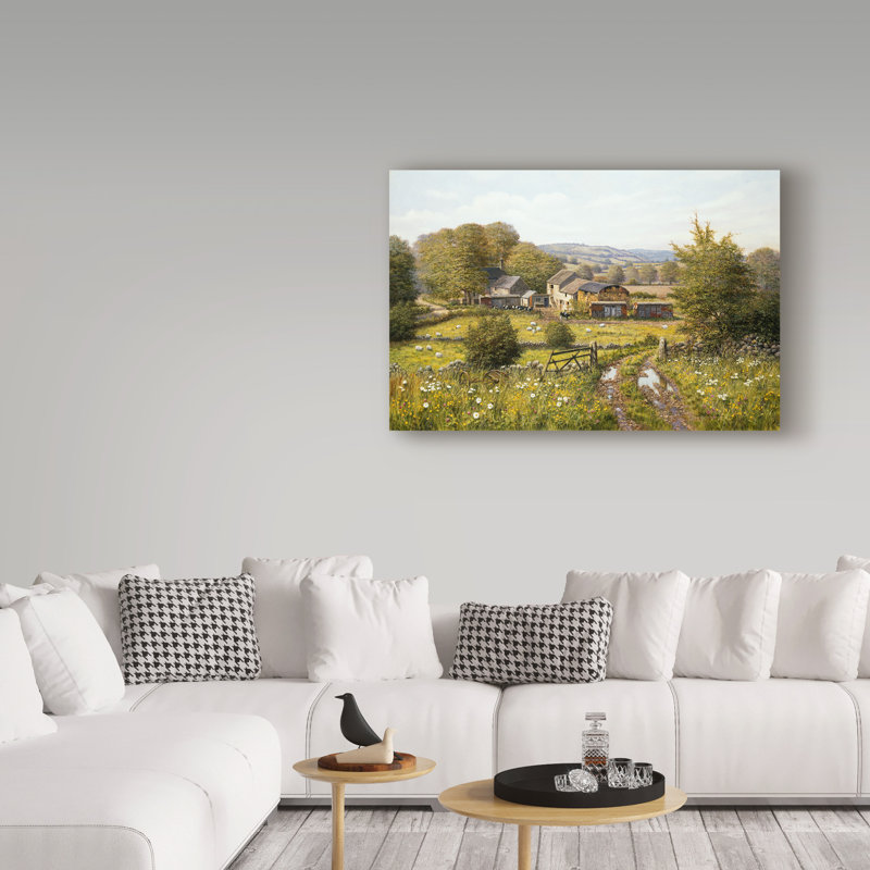 " Dale Farm " by Bill Makinson, 30" H x 47" W x 2" D