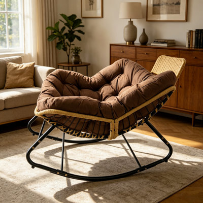 Fauteuil à bascule 39,37 "Papasan
