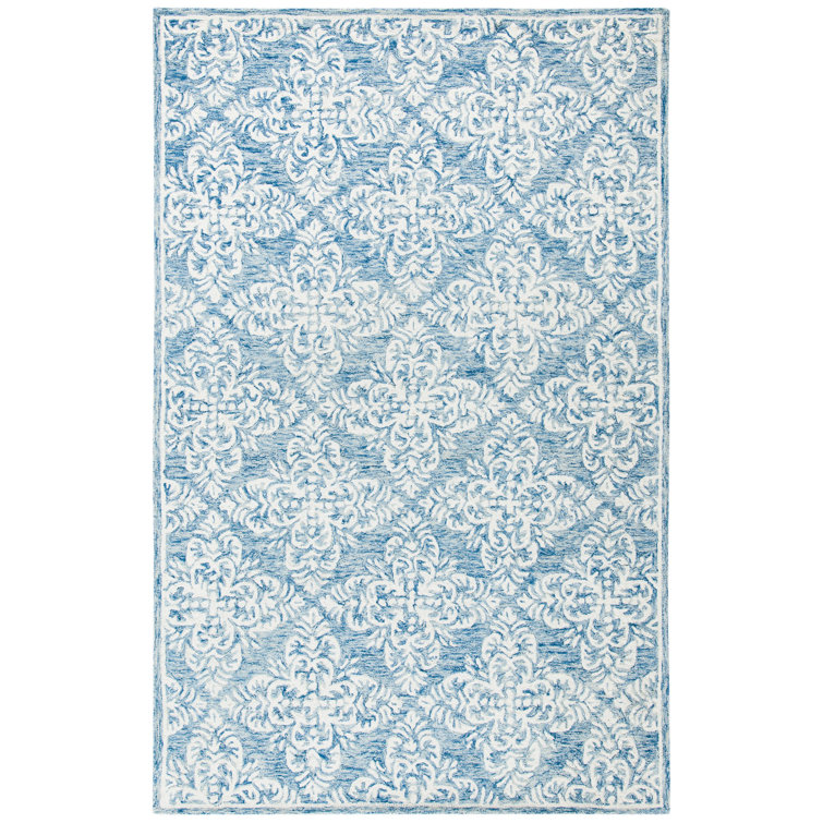 Mackin Hand Tufted Wool Ikat Rug