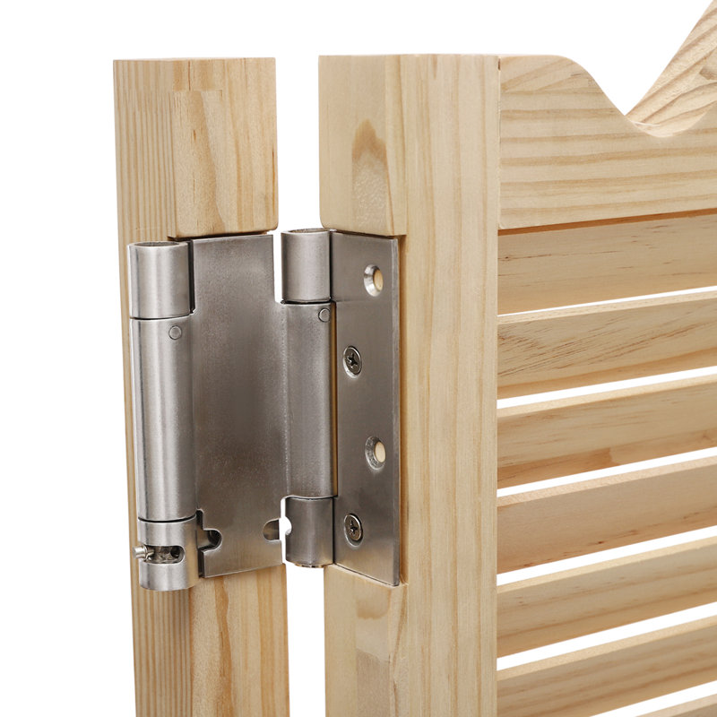 Solid Wood Café/Saloon Doors, 24.02" x 42.13", Wood