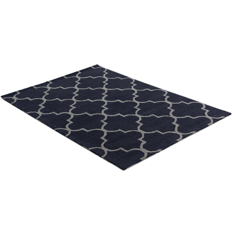 Tapis bleu marine Oberlin