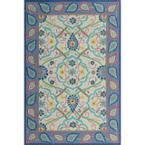 Brittany Hand-Tufted New Zealand Wool Multicolor Area Rug