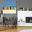«Cabanas II» par Phyllis Adams, art mural en verre acrylique-554866363