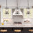 Ifill 3 - Light Bronze/Rusty Pendant