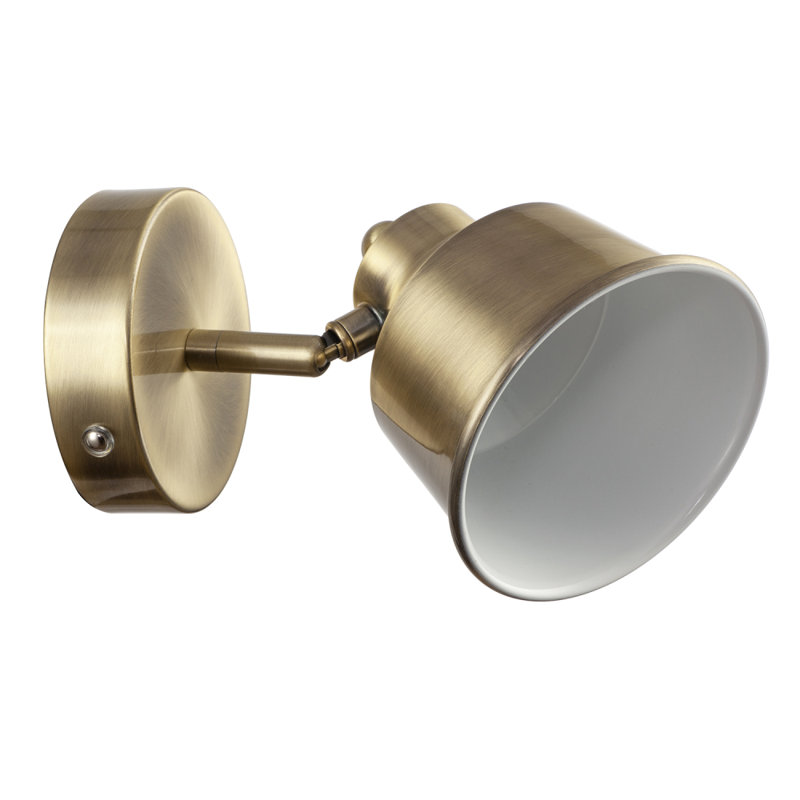 Wall Sconce, Antique Brass