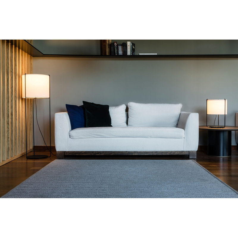 Drum Floor Lamp, Beige
