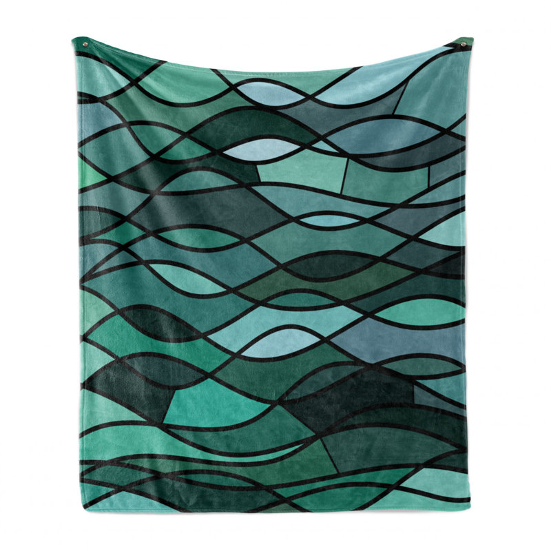 Hand Woven Throw Blanket, 60" W x 80" L