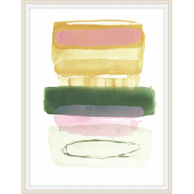Flashback Seventies 1 Framed Watercolour Painting Print