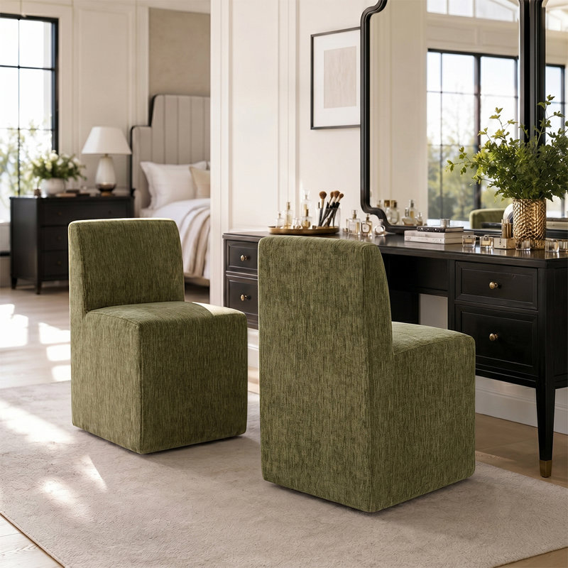 Fauteuil de coiffeuse Danielson, Green