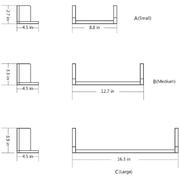 Dimensions du produit