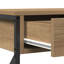 Console Table 100X28x75 Cm Engineered Wood & Steel-1255797503-1255797501