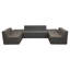 Amling 3 Seater Faux Leather Sofa