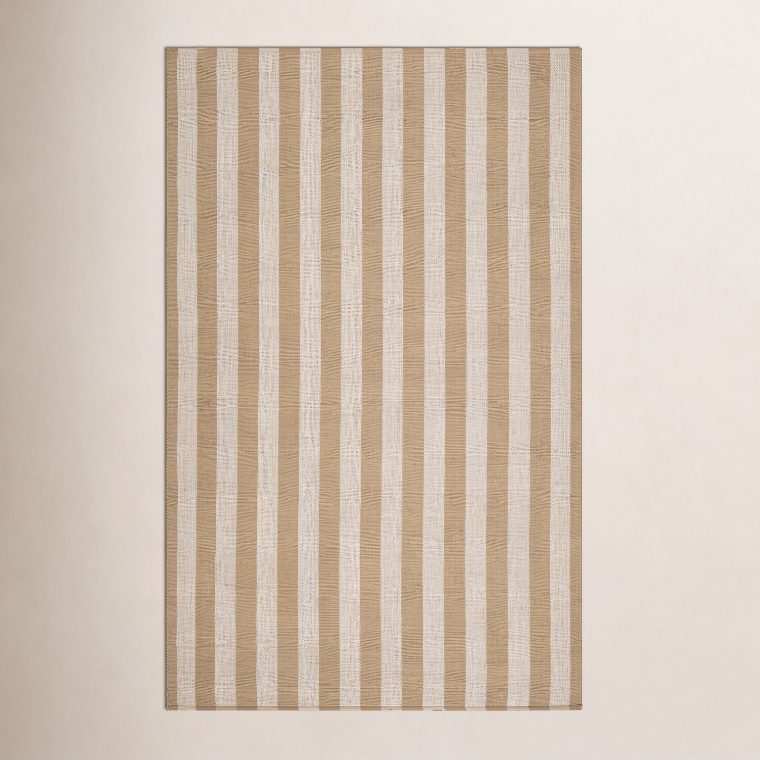Bram Handmade Indoor / Outdoor Performance Rug, Rectangle 5' x 8', Tan