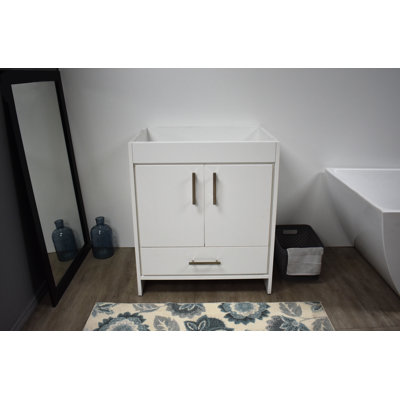 Capri 24 in. W x 22 in. D x 34 in. H Single Sink Bath Vanity Cabinet without Top