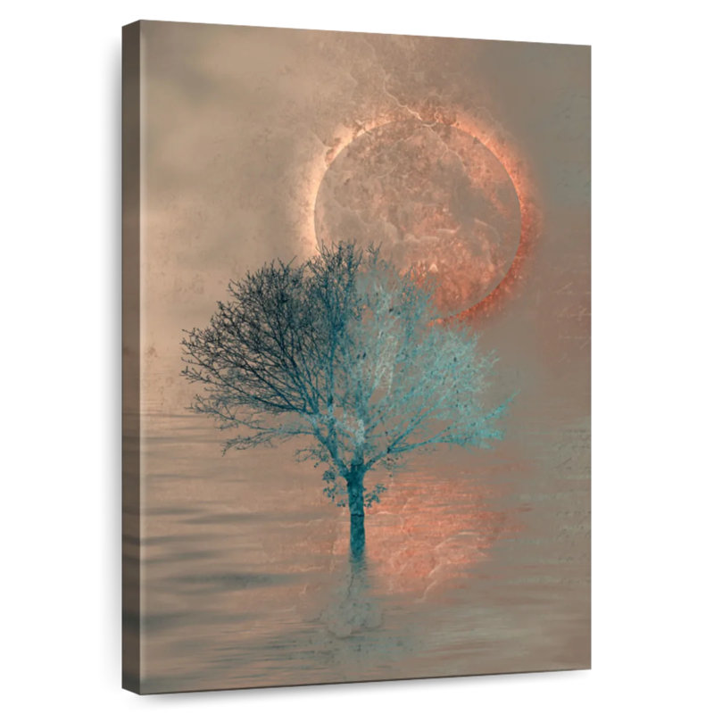 Kelan Blood Moon, 51" H x 34" W