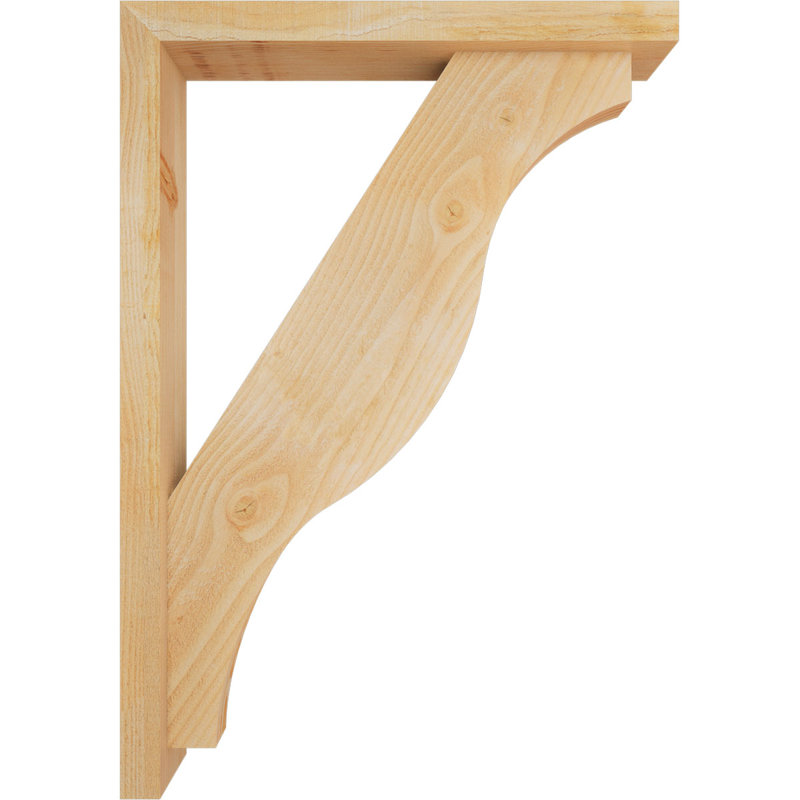 Support Funston Block avec support décalé, 40 x 28, Sapin Douglas de l 4 po (scié brut)