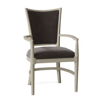 Chaise avec accoudoirs rembourrée Garland