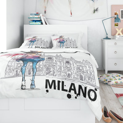 Eclectic Polyester No Abstract Duvet Cover