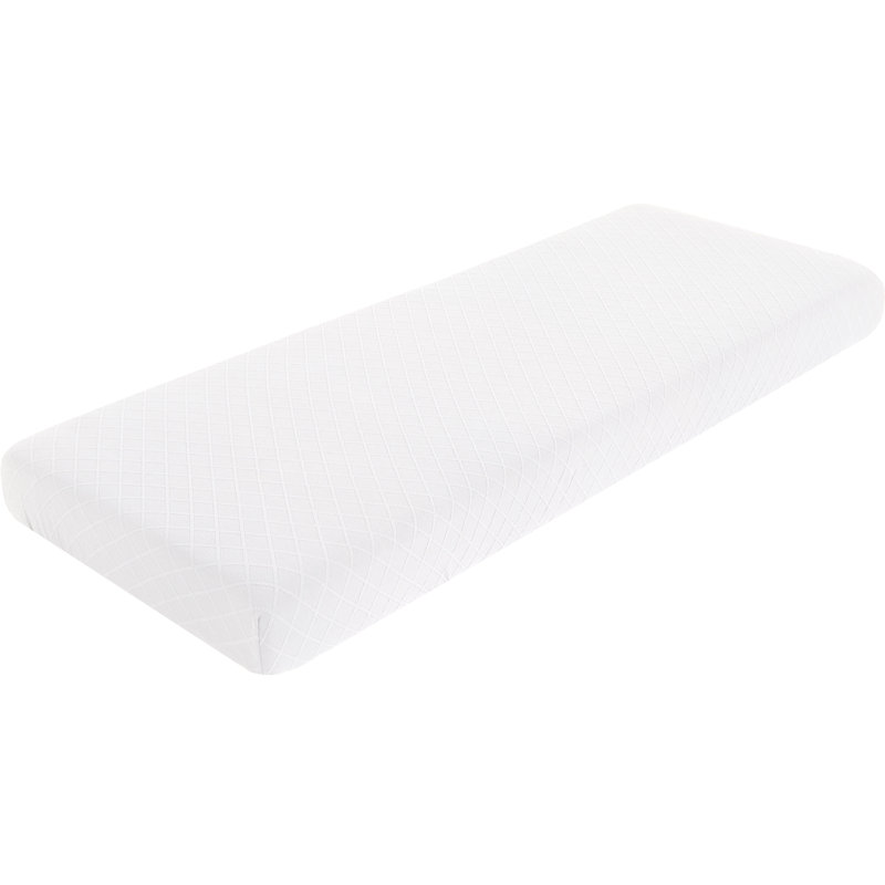 Housse pour causeuse extensible extensible en spandex texturé Rhombus, Blanc crème