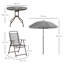 Steel Patio Dining Set Table,-1082129600