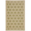 Tapis intérieur / extérieur à motif géométrique vert / beige Dirks-1623165081