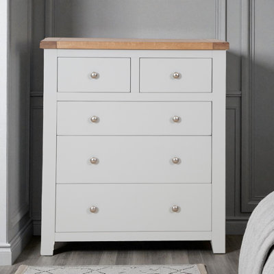Melbourne 100cm W 5 - Drawer Chest of Drawers
