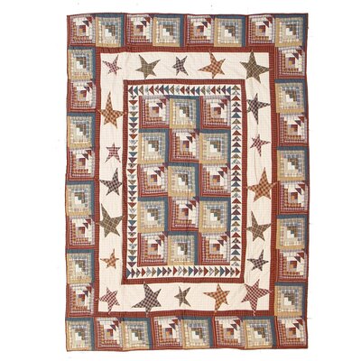 Evening Star Geese Flock Single Reversible Quilt -  Patch Magic, QKEVSG