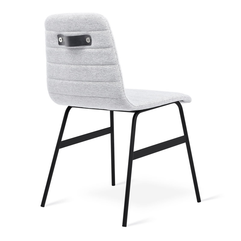 Lecture Upholstered Dining Chair, Pixel Shale