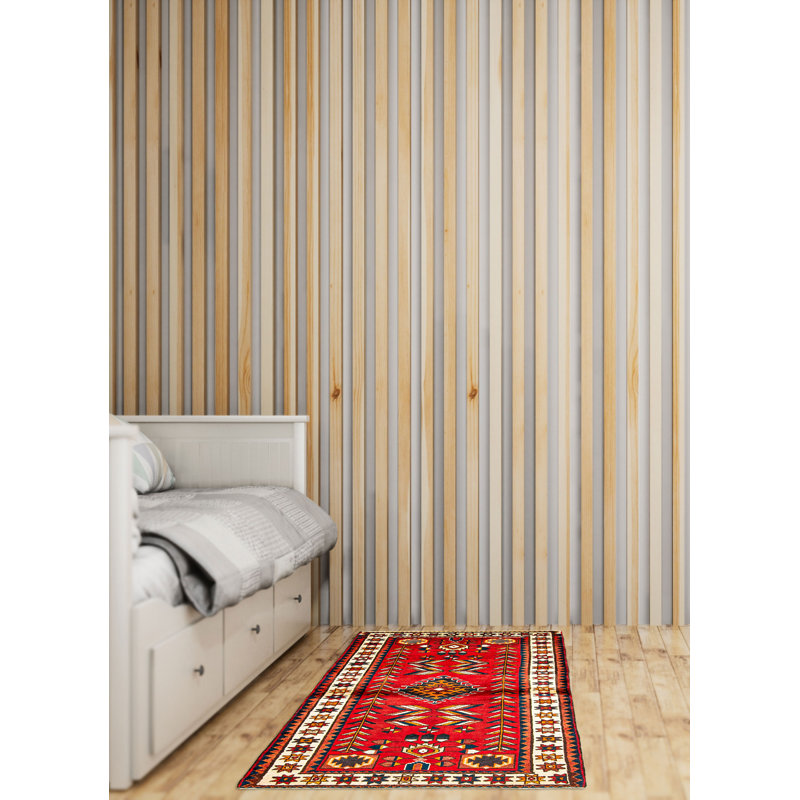 Andelz Red Rug 3'4" x 6'4"