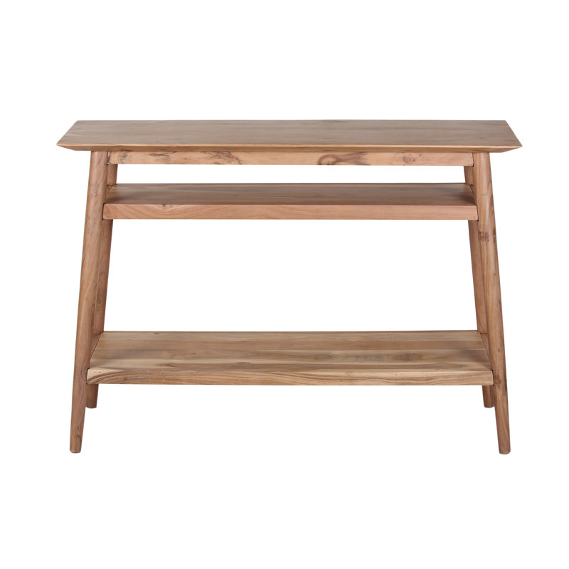 Grendon 46'' Solid Wood Console Table, Natural