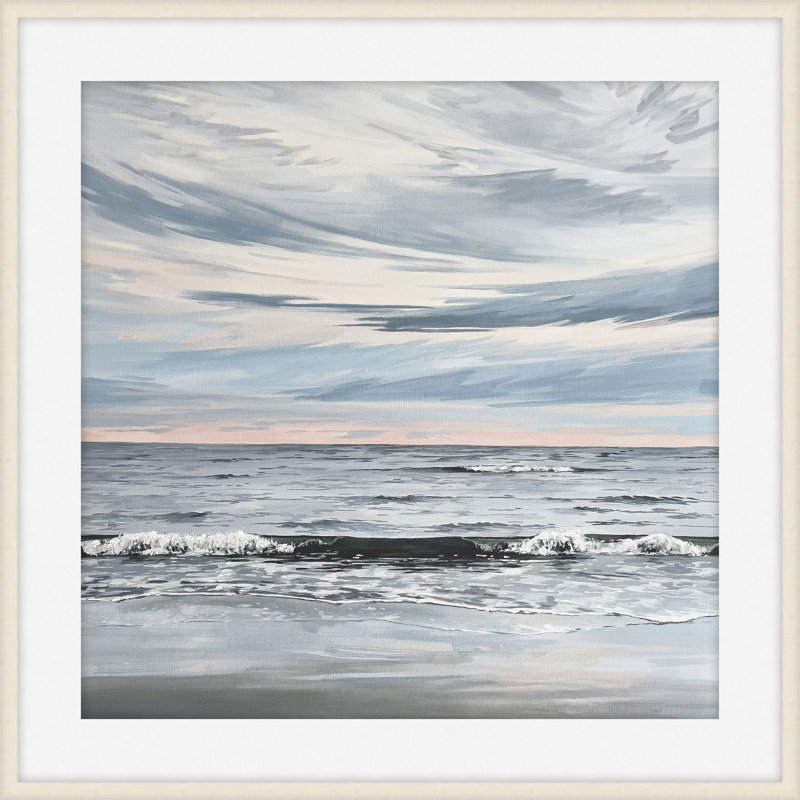 Creamsicle 1 Framed Print, 18" H x 18" W