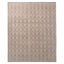 Rug & Kilim's Homage Geometric Beige Brown Wool Custom Rug
