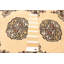 One-of-a-kind Hand-knotted Peshawar Bokhara Beige 4'7" x 6'6" Wool Rug