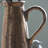 Libra Sienna Brown Ceramic Pitcher Vase-1073182474