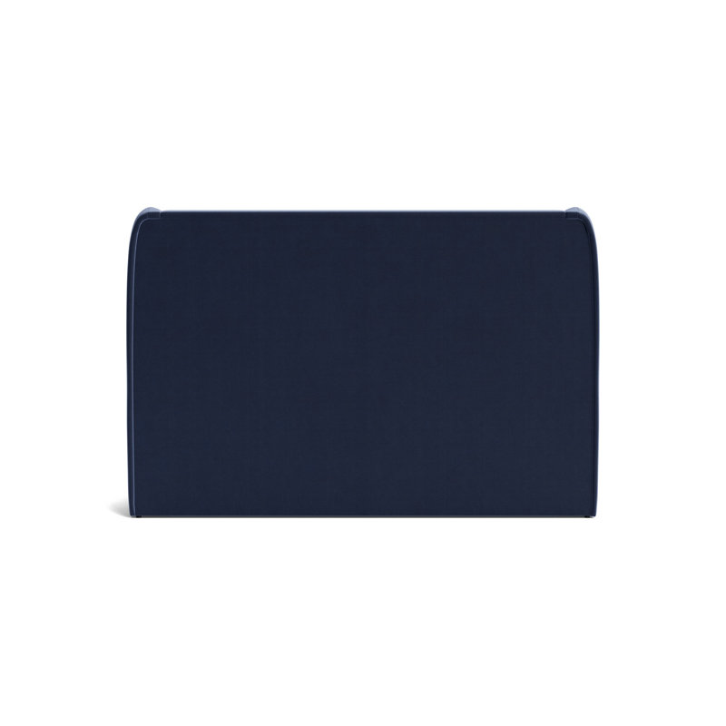 Niles 48 Floating Rail Bed, Queen, Performance Velvet - Indigo