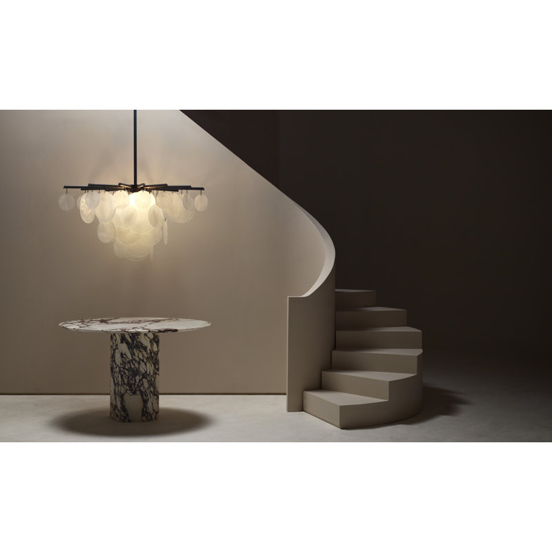 Nimbus 8 - Light Chandelier, Dark Bronze