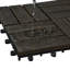 Carreaux de terrasse en bois d'acacia