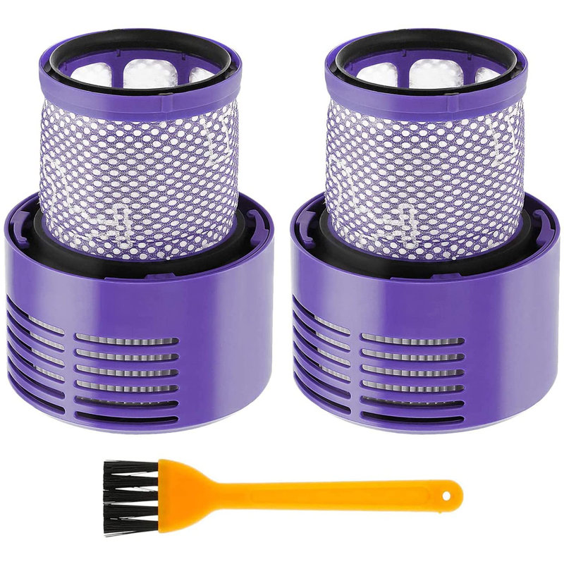 Post-filter Replacement compatible with Dyson V10/SV12 Blue/Orange 3-Piece