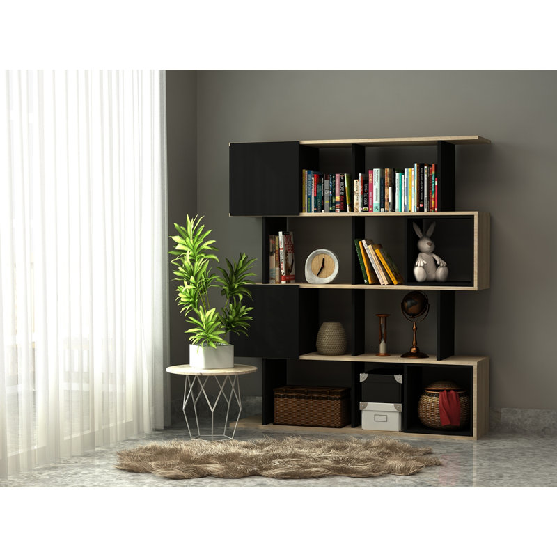 Pouerie Geometric Storage Bookcase