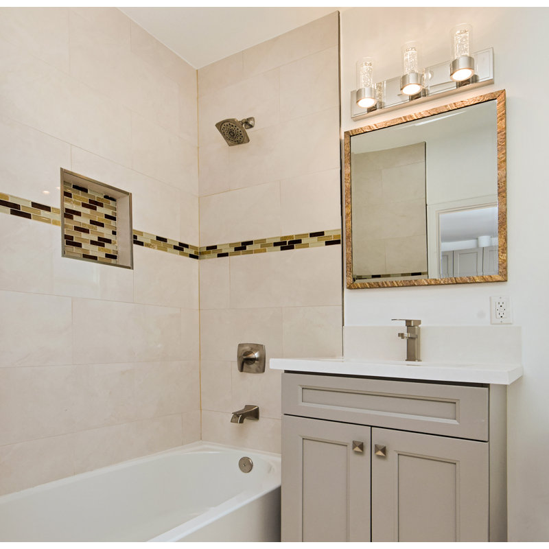 Grammer 3 - Light Dimmable LED Vanity Light