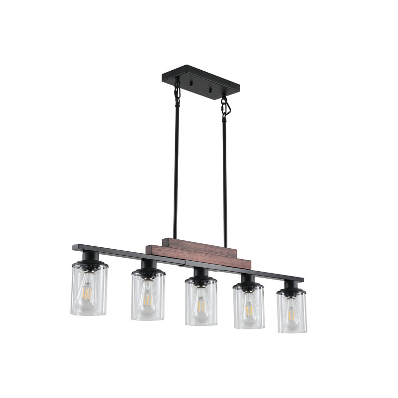 Luminaire suspendu pour îlot de cuisine industriel 37 lumières 37 po (sans ampoules)