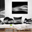 Abstract Abstract Glittering Pattern Lumbar Pillow