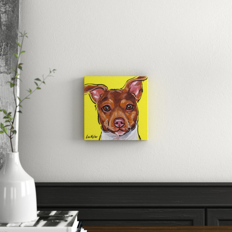 Lee Keller - Wrapped Canvas Painting, 20cm H x 20cm W x 3.81cm D